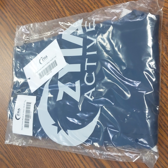 Navy Primo Mesh Hi-rise 7/8 24" - Picture 5 of 5